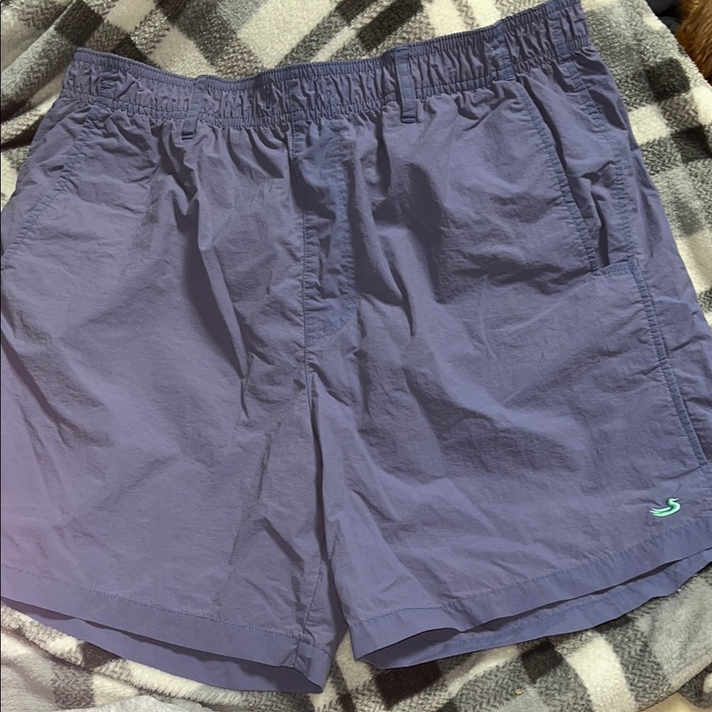 Men's Blue Southern Marsh Shorts